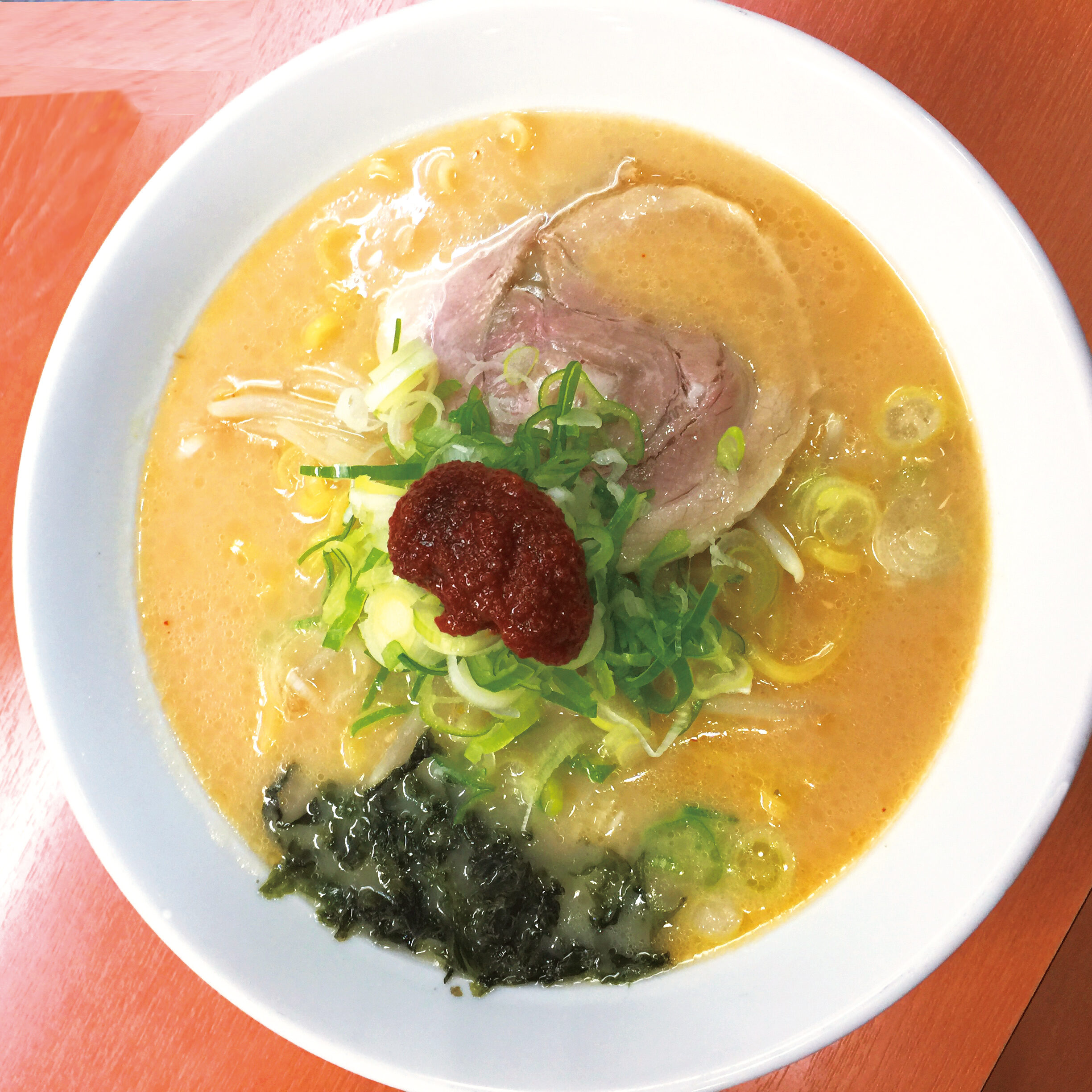 赤みそとんこつラーメン②Red Miso Tonkotsu Ramen