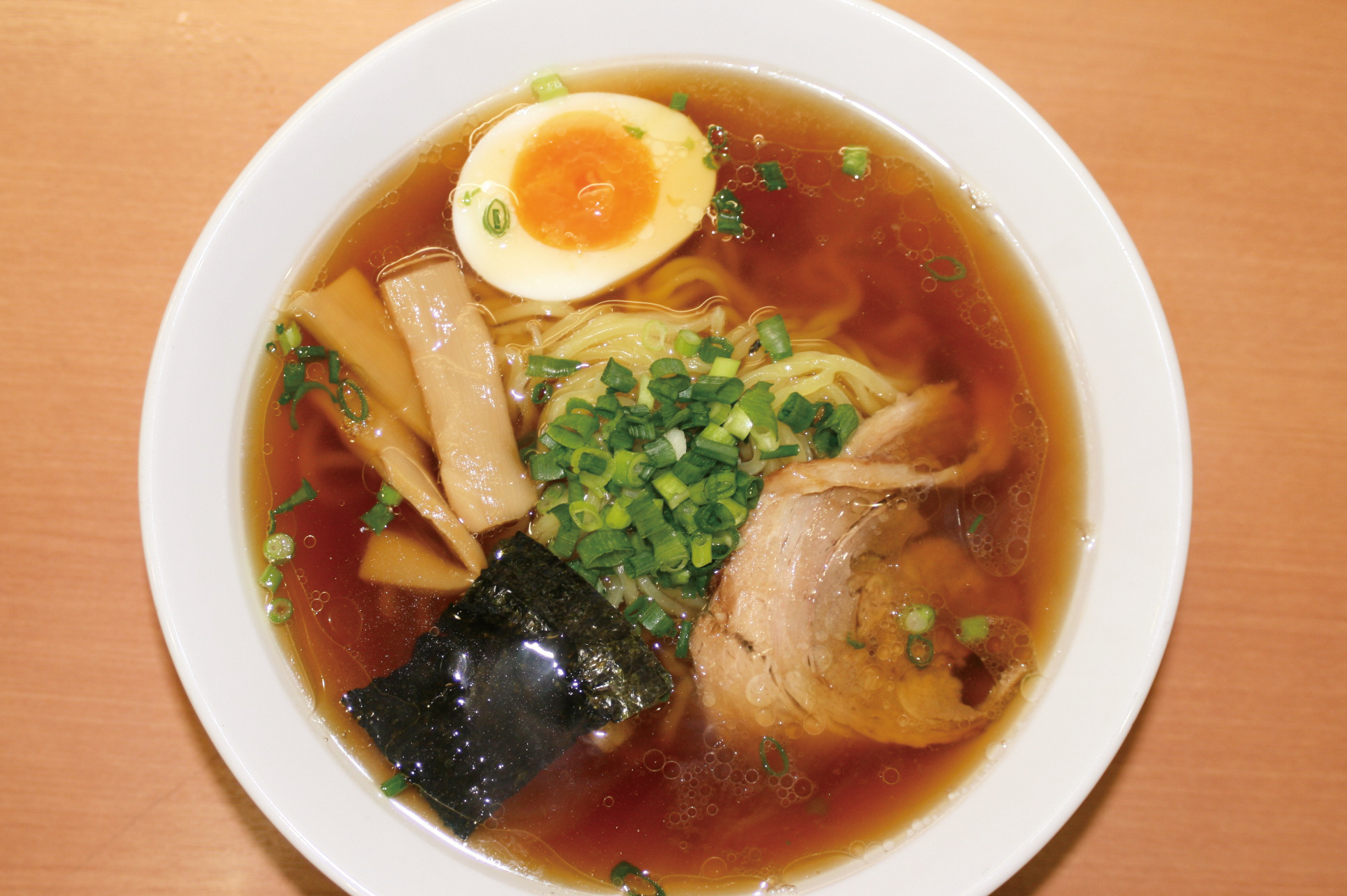 昔ながらのしょうゆラーメン⑥