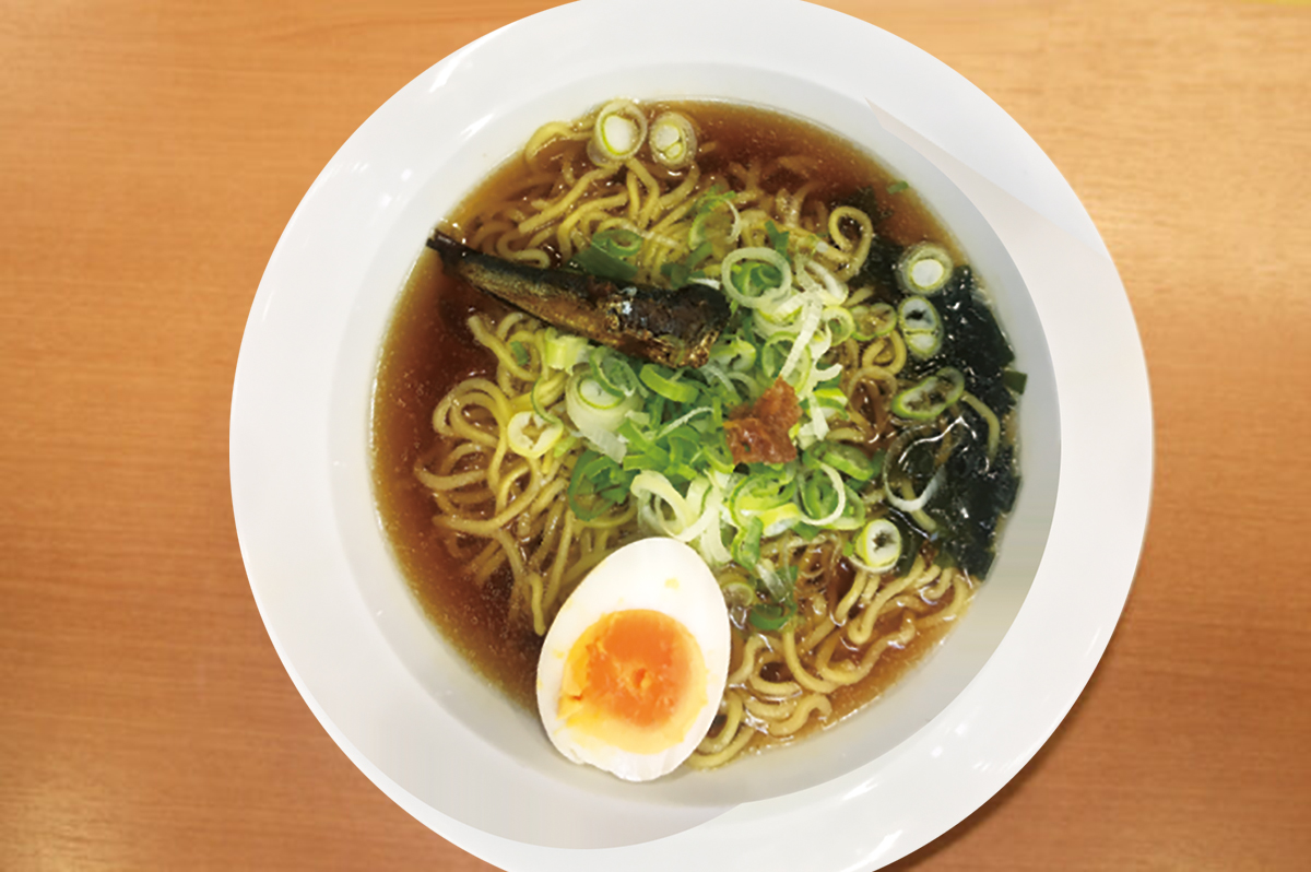 いわしスープラーメン⑨Sardine Ramen Fish soup